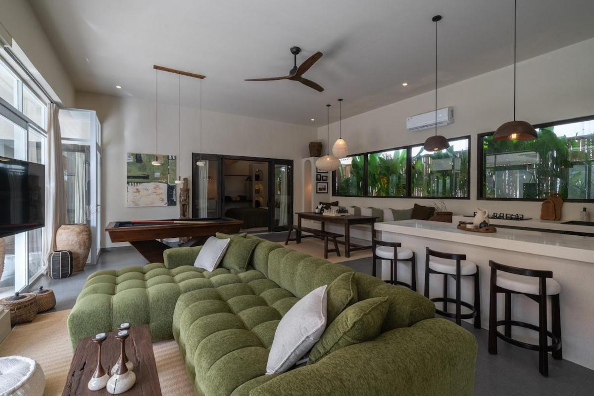 The Jungle - Luxurious & Tropical Concept - 3Br - Central Canggu Kültér fotó