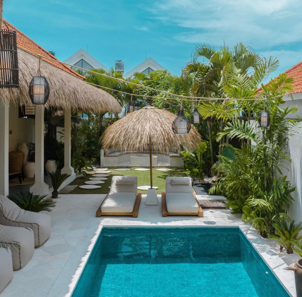 The Jungle - Luxurious & Tropical Concept - 3Br - Central Canggu Kültér fotó