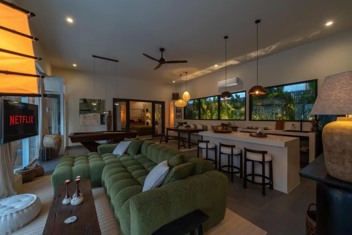 The Jungle - Luxurious & Tropical Concept - 3Br - Central Canggu Kültér fotó